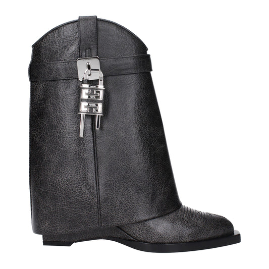 Givenchy zwarte leren enkellaarzen