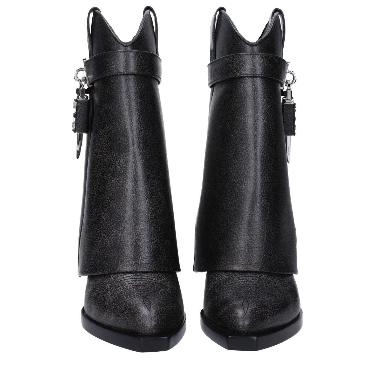 Givenchy zwarte leren enkellaarzen