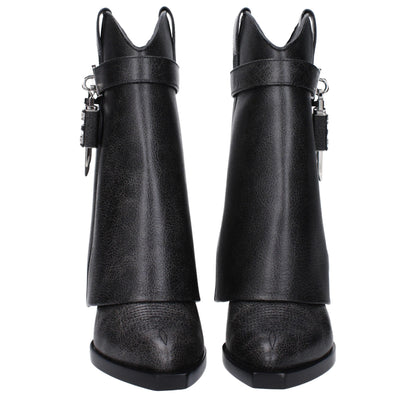 Givenchy zwarte leren enkellaarzen
