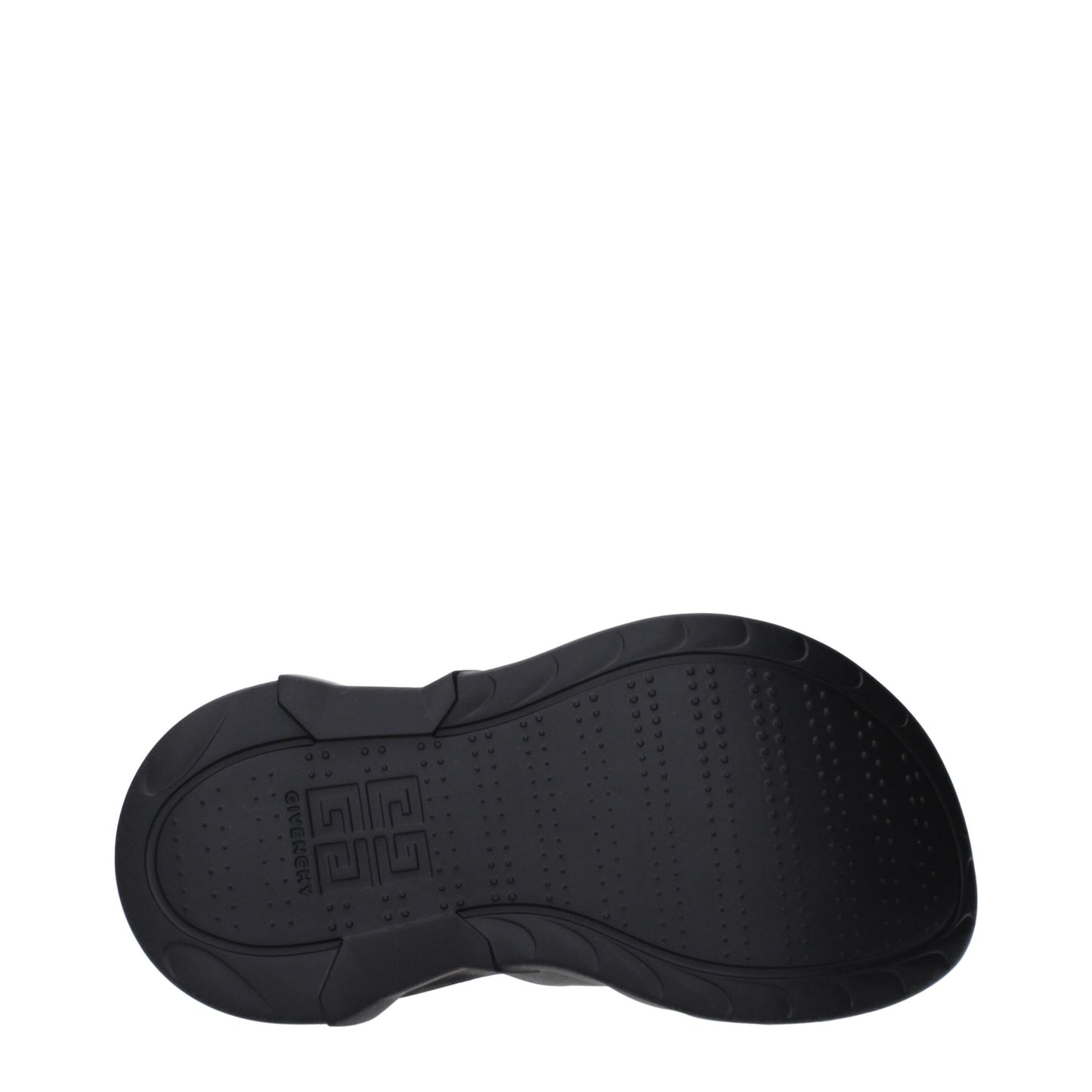 Givenchy Zwarte Katoenen Slippers Sandalen