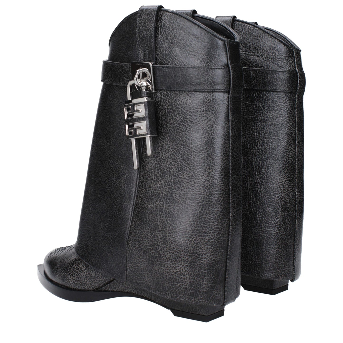 Givenchy zwarte leren enkellaarzen