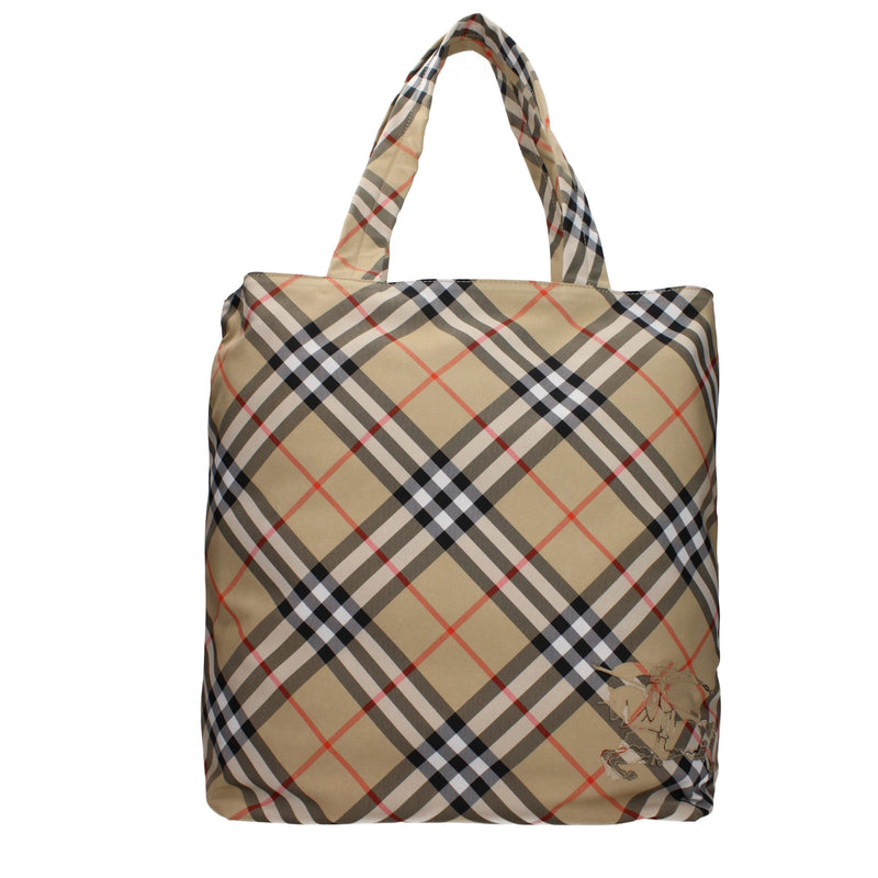 Sac bandoulière Burberry en tissu beige