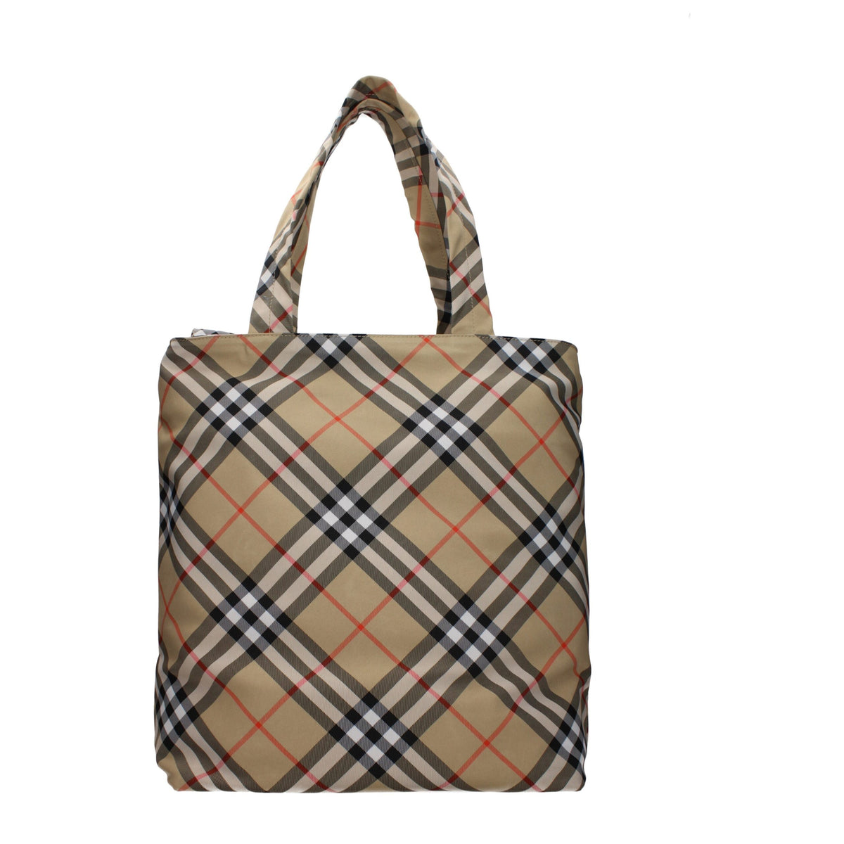 Sac bandoulière Burberry en tissu beige
