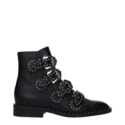 Givenchy zwarte leren enkellaarzen