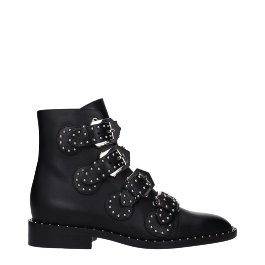 Givenchy zwarte leren enkellaarzen