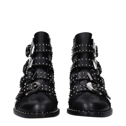 Givenchy zwarte leren enkellaarzen