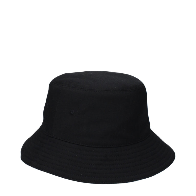 Burberry Black Fabric Bucket Hat - Élégance et Polyvalence