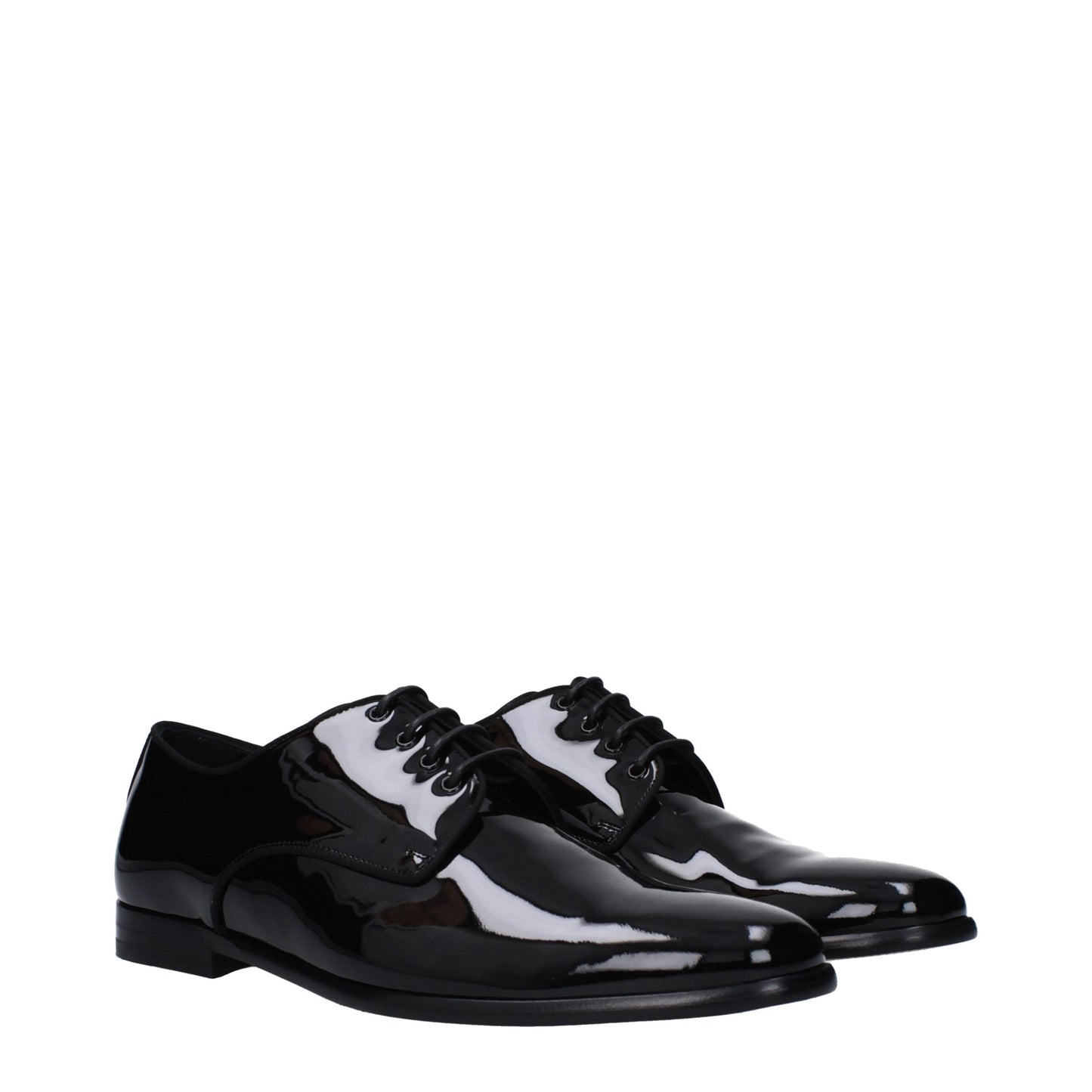 Oxfords et derbies en cuir noir de Dolce &amp; Gabbana