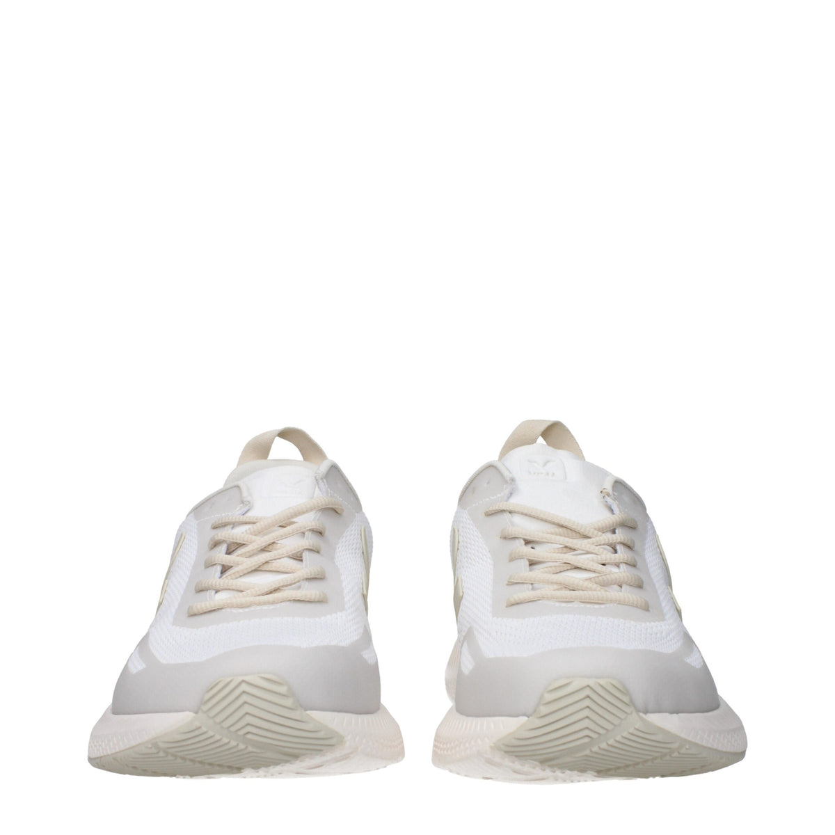Veja White Fabric Athletic Sneakers for Men - Stylish Comfort
