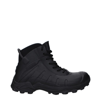 Bottes de cheville en coton noir Givenchy
