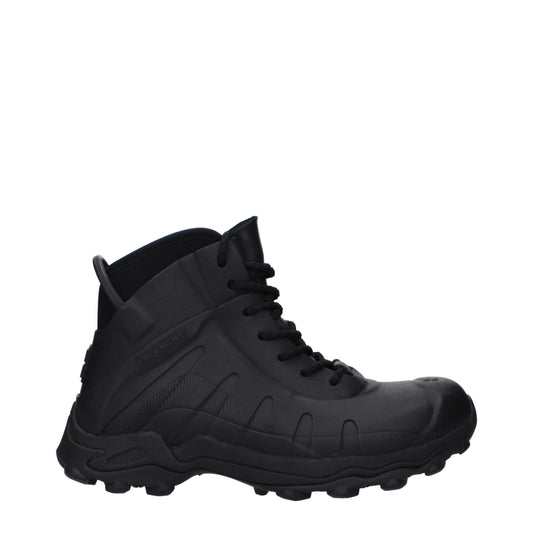 Bottes de cheville en coton noir Givenchy