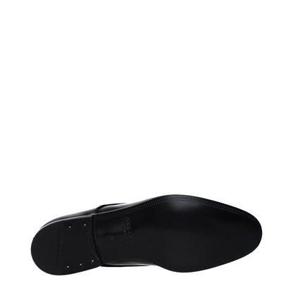 Oxfords et derbies en cuir noir de Dolce &amp; Gabbana