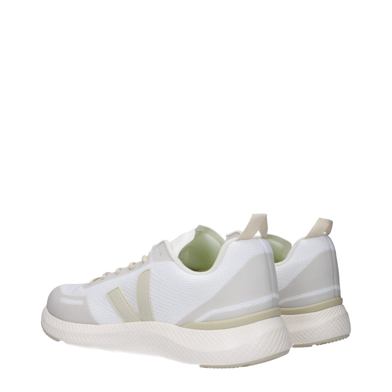 Veja White Fabric Athletic Sneakers for Men - Stylish Comfort