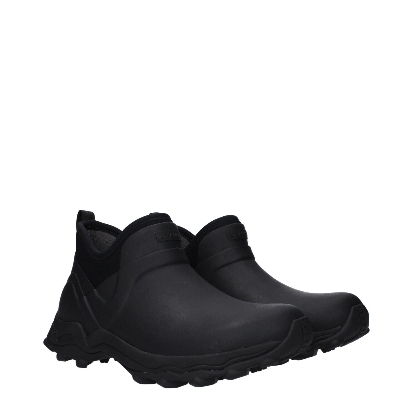 Bottes de cheville en coton noir Givenchy