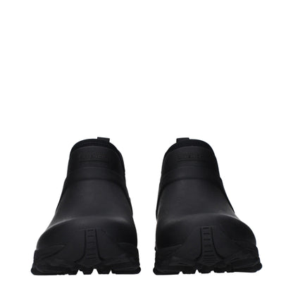 Bottes de cheville en coton noir Givenchy