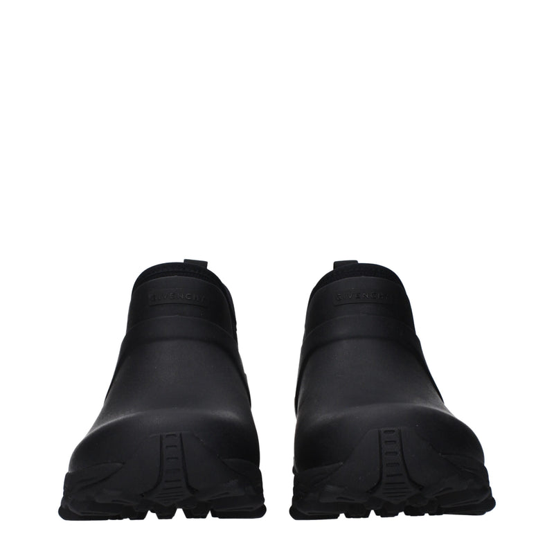 Givenchy Black Cotton Ankle Boots - Stylish Comfort for Everyday Wear