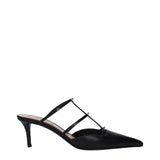 Valentino Garavani Sandales en Cuir Noir avec Clous - EU36/US6