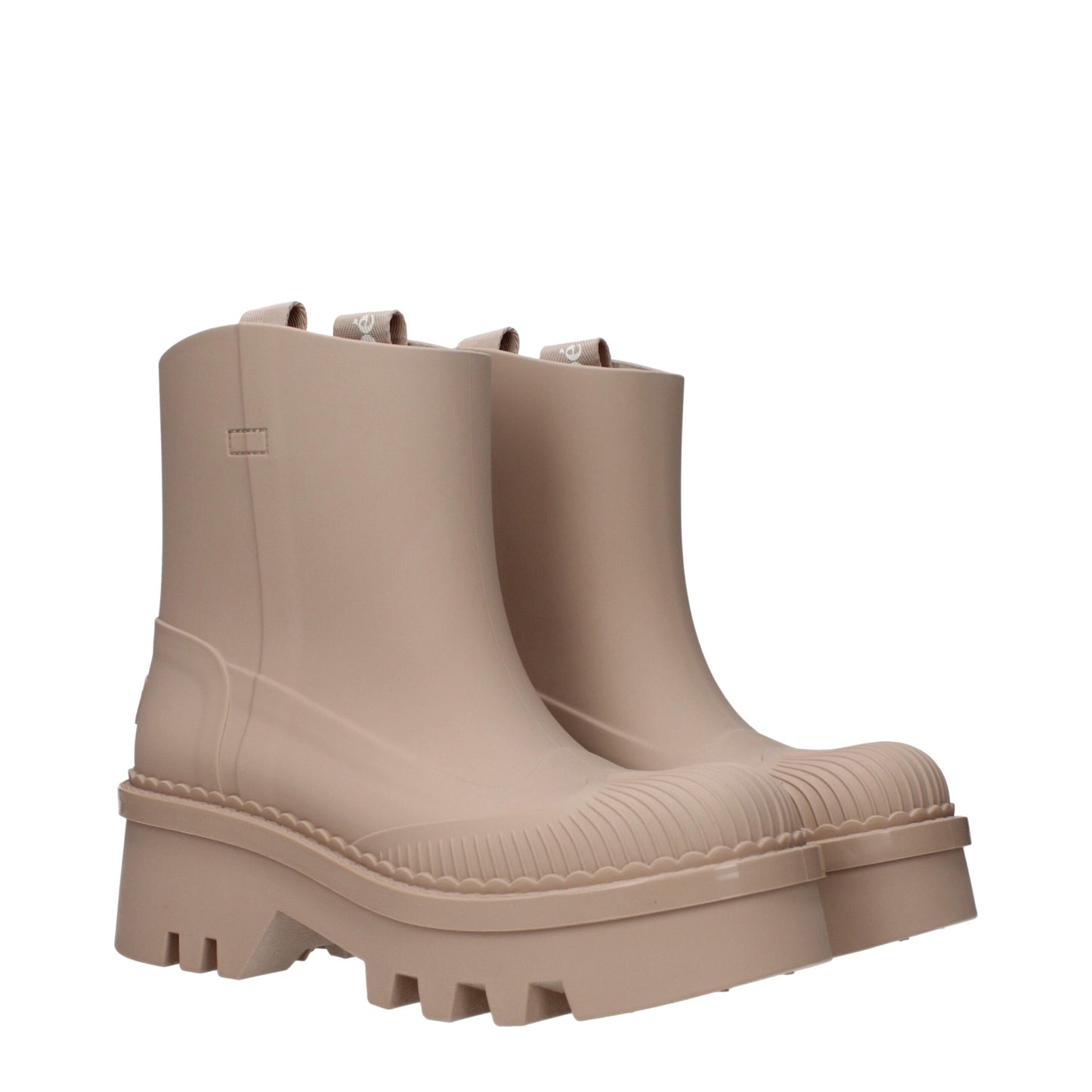 Chloé Ankle Boots van Roze Katoen