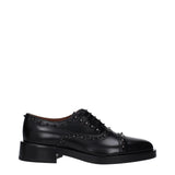 Valentino Garavani Oxfords et Derbies en Cuir Noir pour Femmes