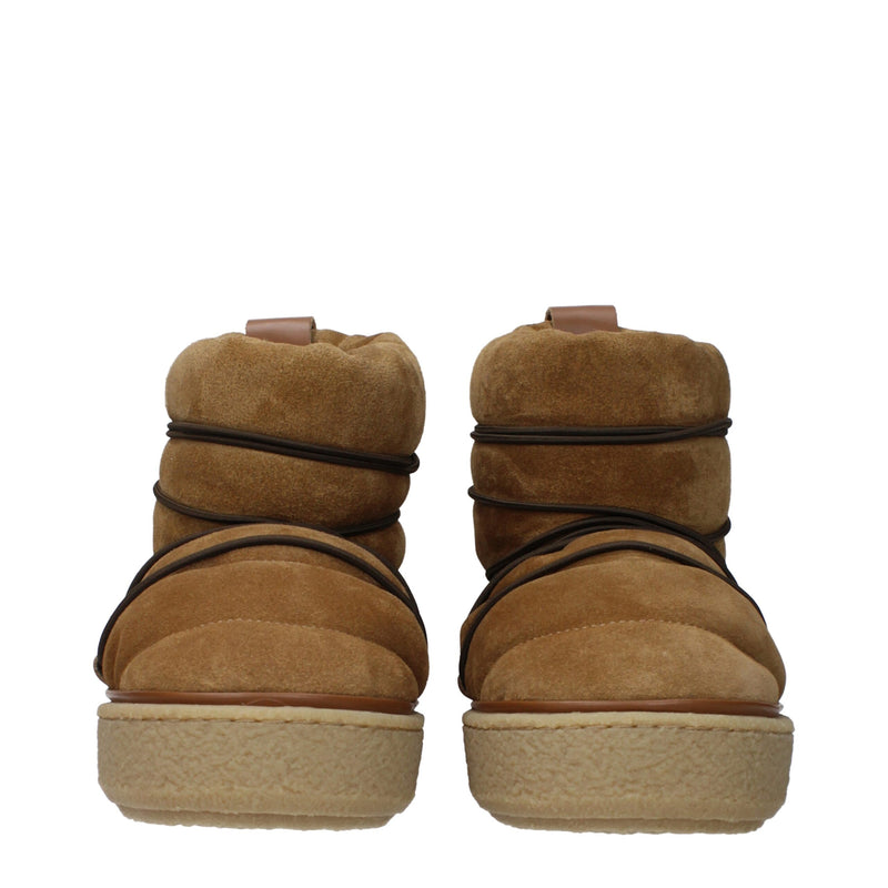 Isabel Marant Brown Leather Ankle Boots - Chic & Versatile
