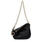 Sacs à bandoulière en cuir noir Burberry