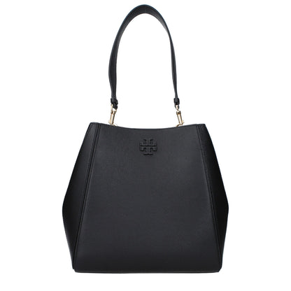 Tory Burch zwarte leren schoudertassen
