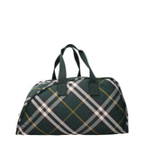 Bagages et articles de voyage en tissu vert Burberry