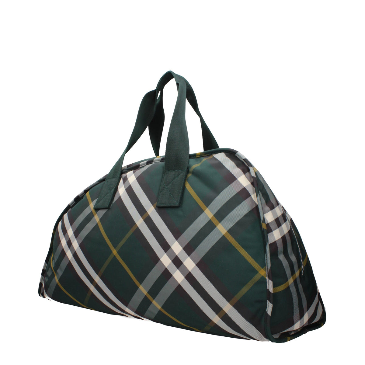 Bagages et articles de voyage en tissu vert Burberry
