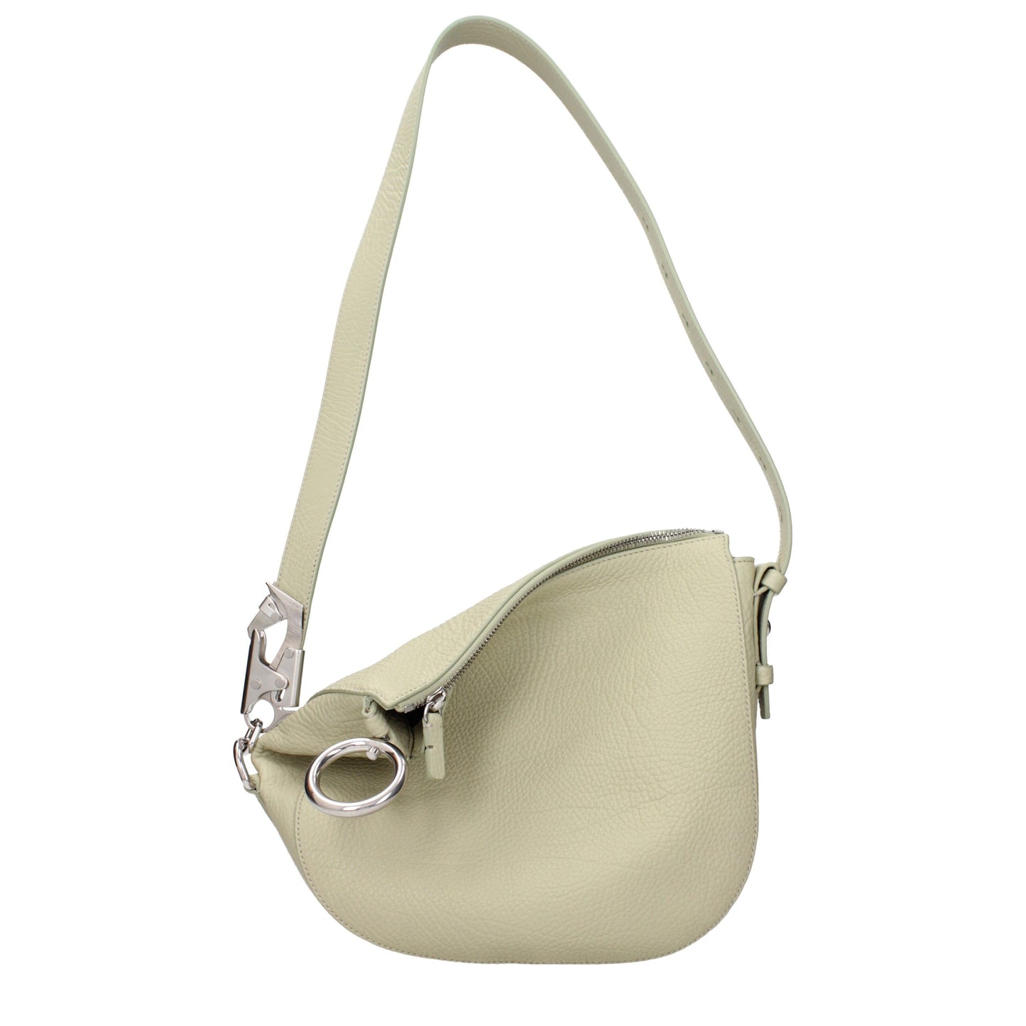Sacs à bandoulière en cuir vert Burberry