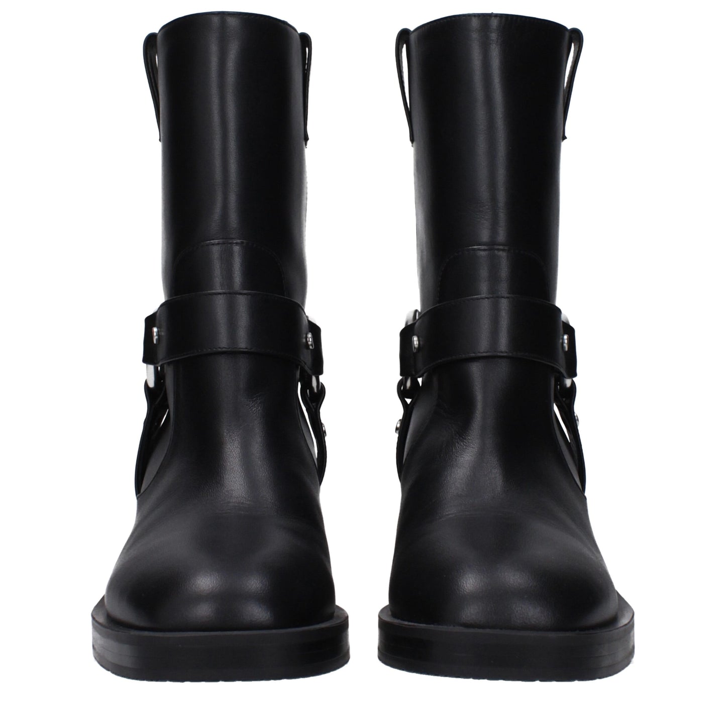 Stuart Weitzman zwarte leren enkellaarzen