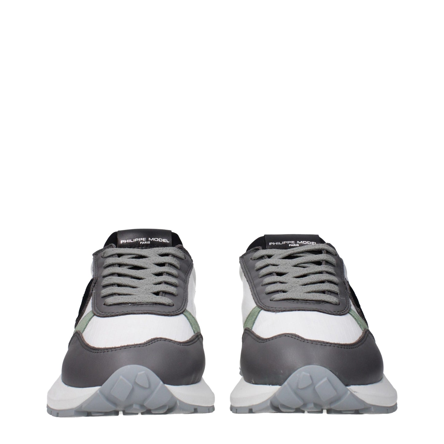 Sneakers de sport en tissu blanc de Philippe Model