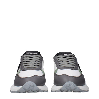 Sneakers de sport en tissu blanc de Philippe Model
