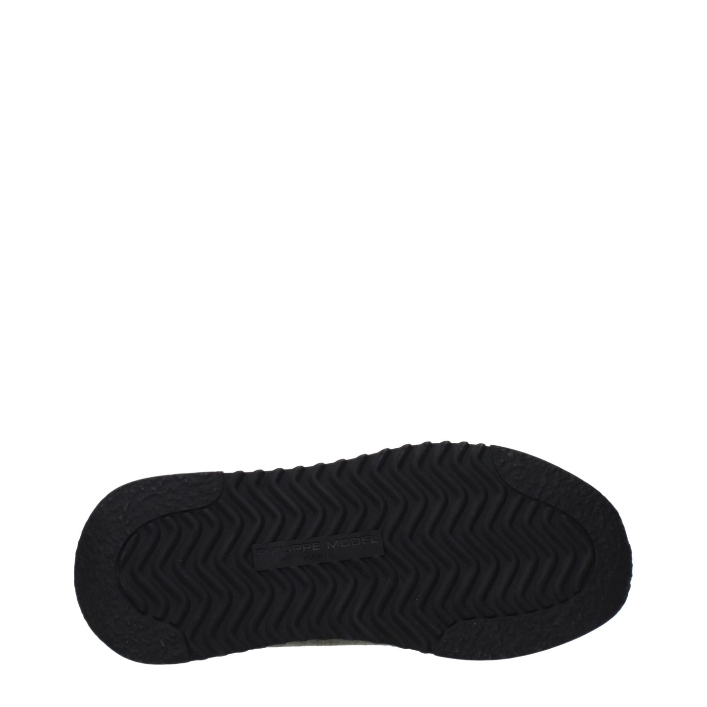 Sneakers de sport en cuir vert Philippe Model