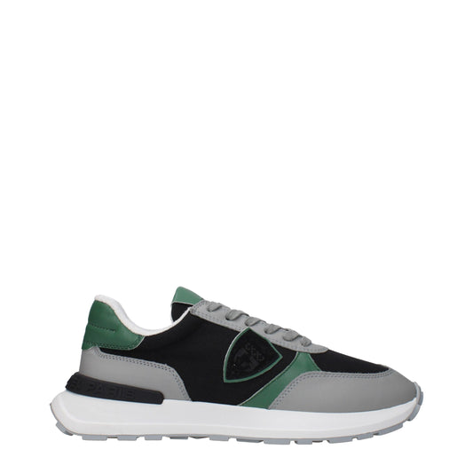 Sneakers de sport en tissu noir de Philippe Model