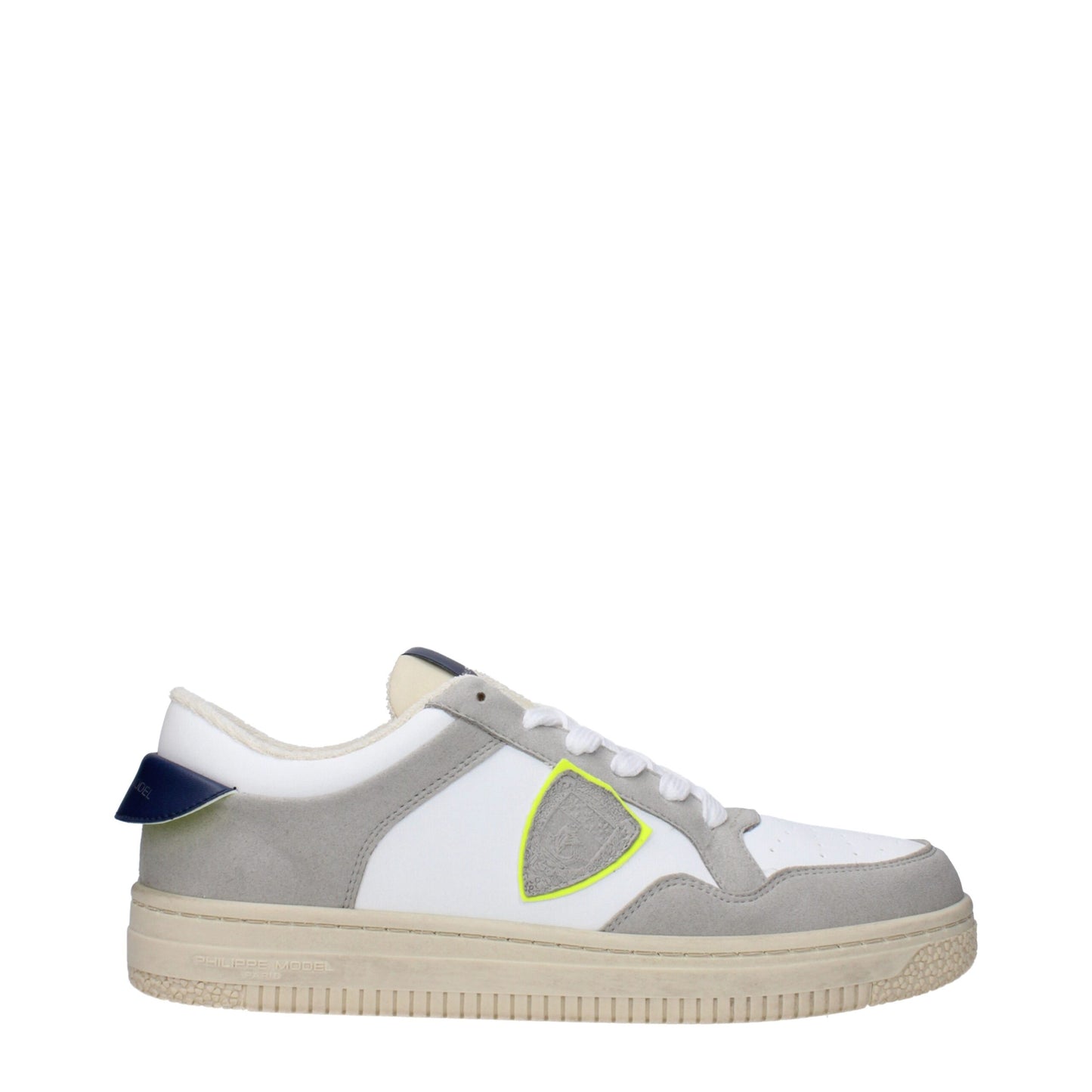 Sneakers en cuir blanc Philippe Model