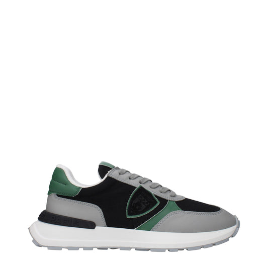 Sneakers de sport en tissu noir de Philippe Model