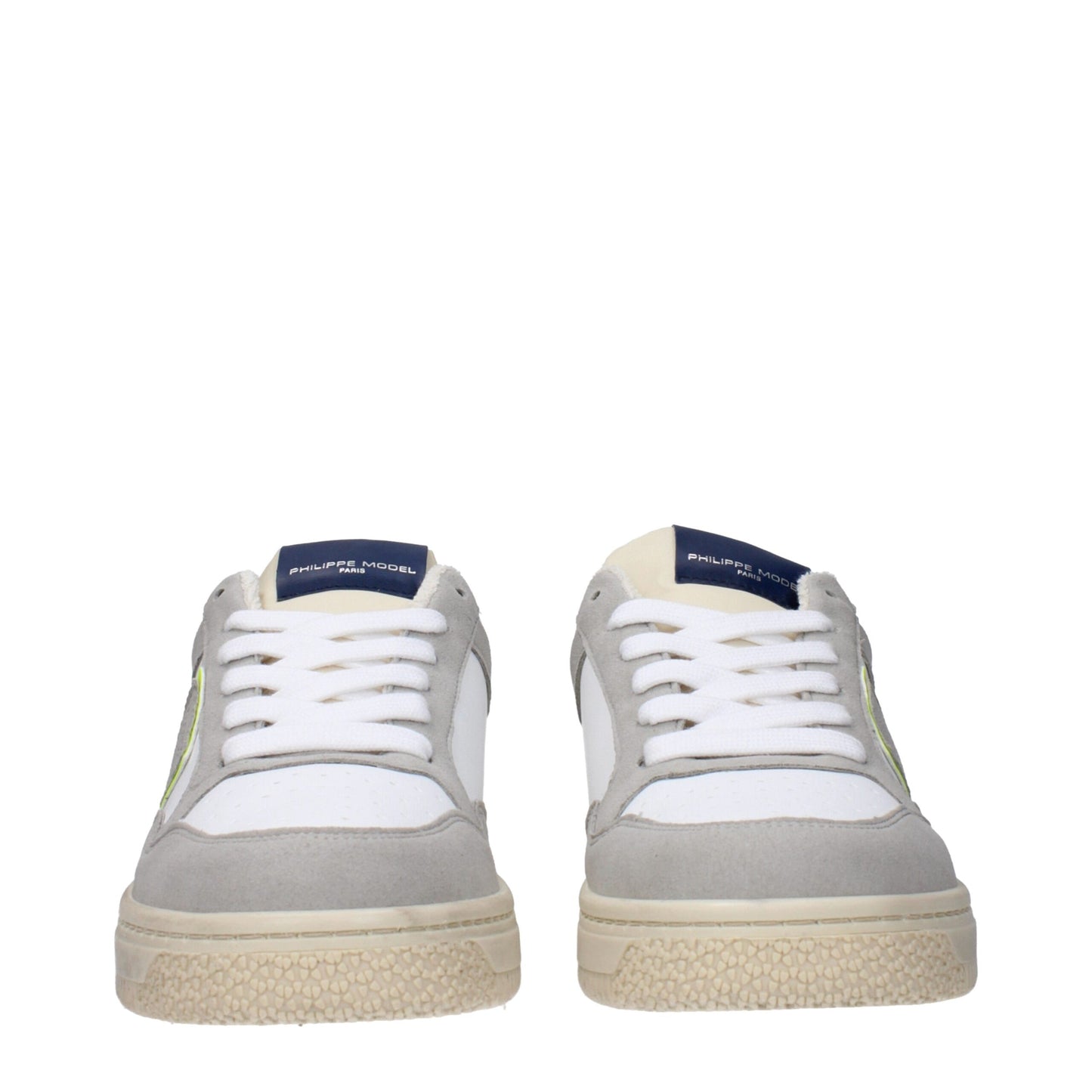 Sneakers en cuir blanc Philippe Model