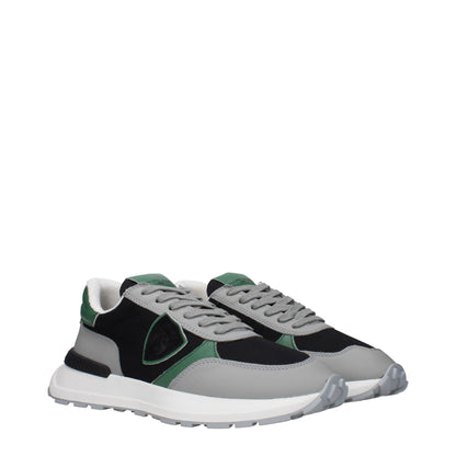 Sneakers de sport en tissu noir de Philippe Model