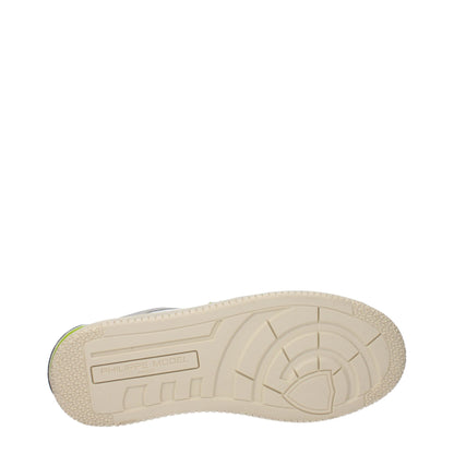 Sneakers en cuir blanc Philippe Model