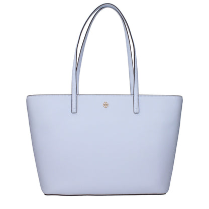 Sacs à bandoulière en cuir bleu clair Tory Burch