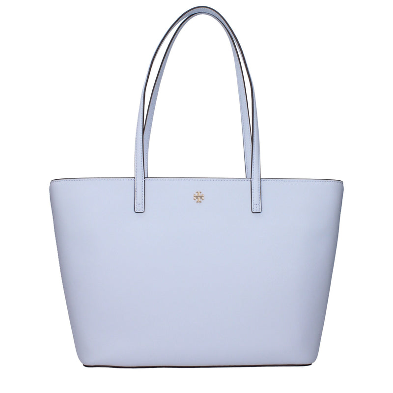 Tory Burch Light Blue Leather Shoulder Bag - Élégance et Polyvalence