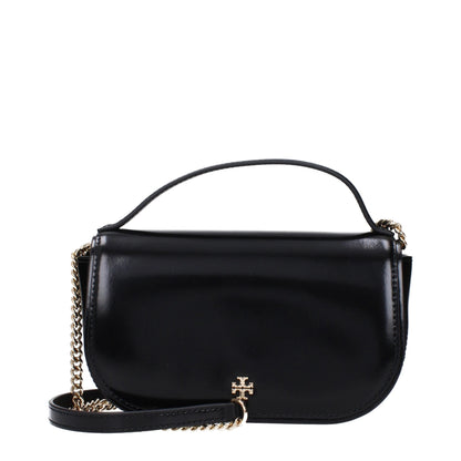 Tory Burch leren handtassen in zwart