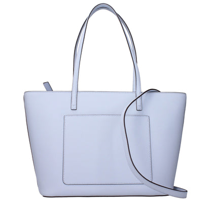 Sacs à bandoulière en cuir bleu clair Tory Burch