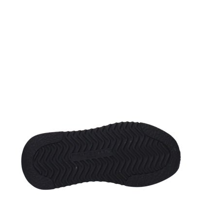 Philippe Model zwarte stoffen sportsneakers
