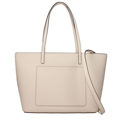 Tory Burch beige leren schoudertassen