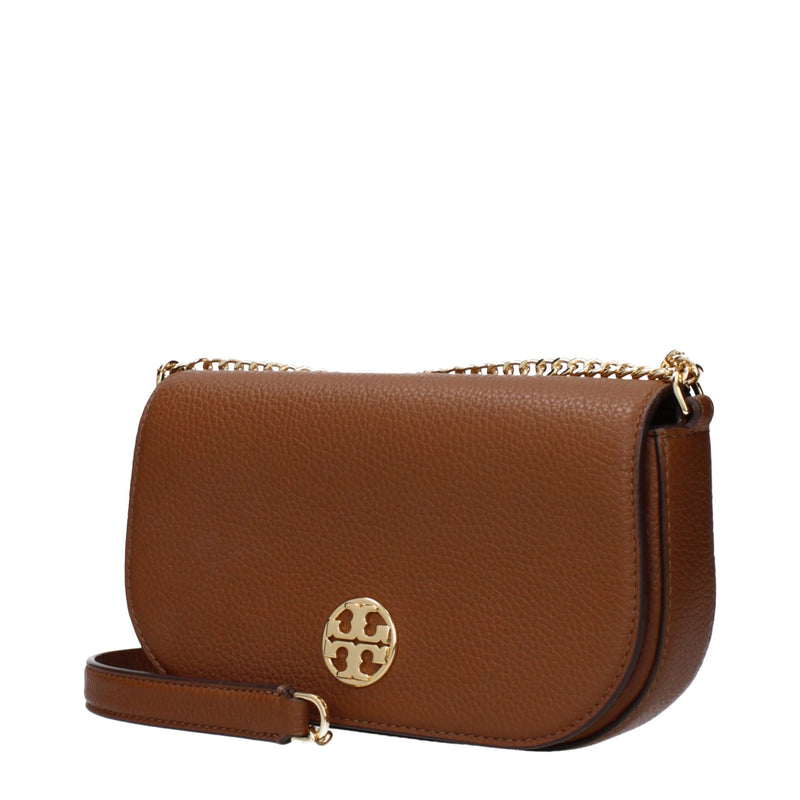 Tory Burch Brown Leather Crossbody Bag - Élégance et Praticité