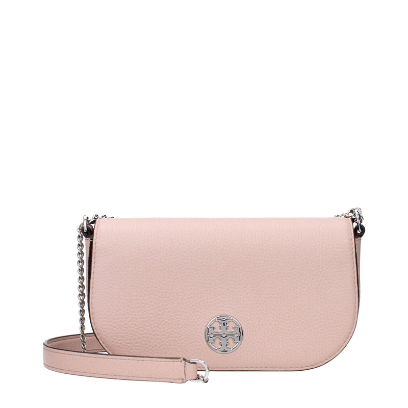 Tory Burch Pink Leather Crossbody Bag - Chic & Versatile