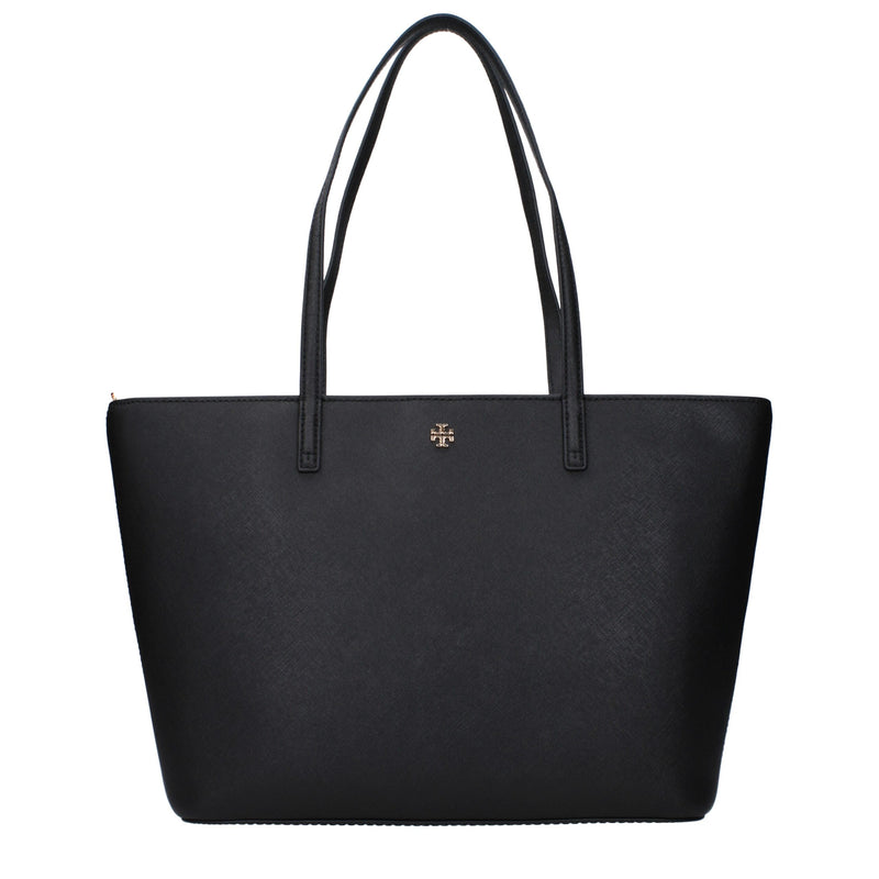 Tory Burch Black Leather Shoulder Bag - Élégant et Polyvalent