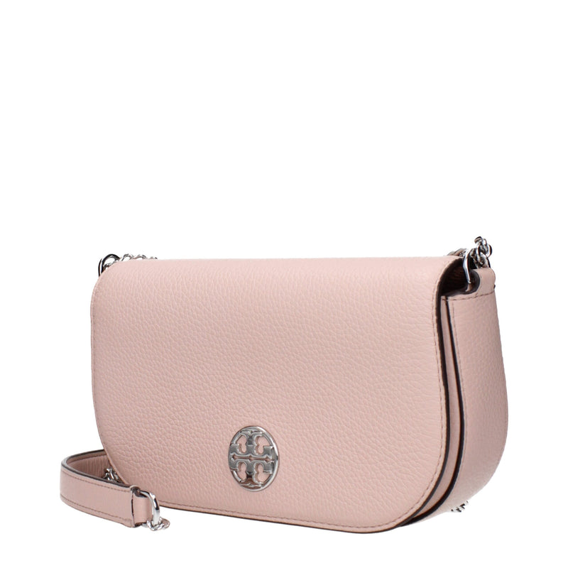 Tory Burch Pink Leather Crossbody Bag - Chic & Versatile