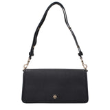 Tory Burch Black Leather Shoulder Bag - Élégant et Pratique
